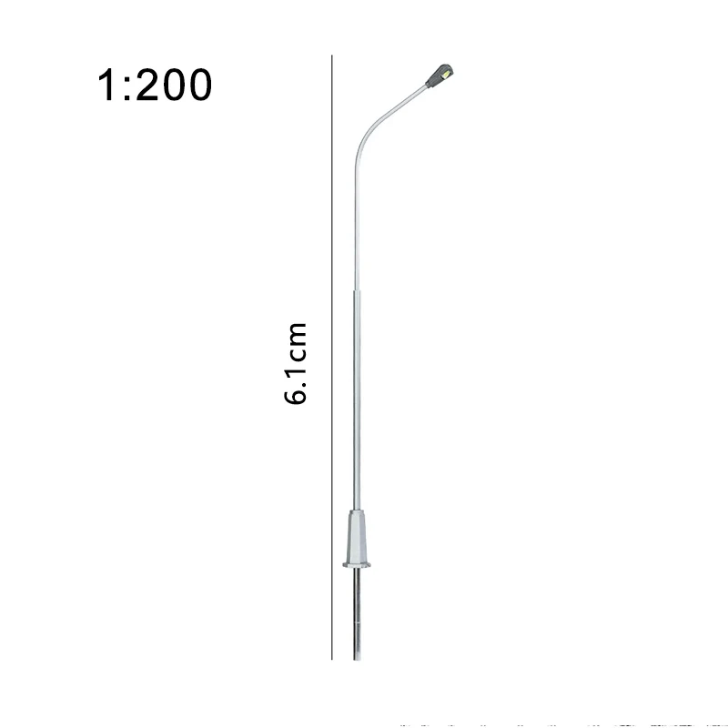 Set of 50 Miniature Street Lampposts with LEDs 13 Set of 50 Miniature Street Lampposts with LEDs - Image 13