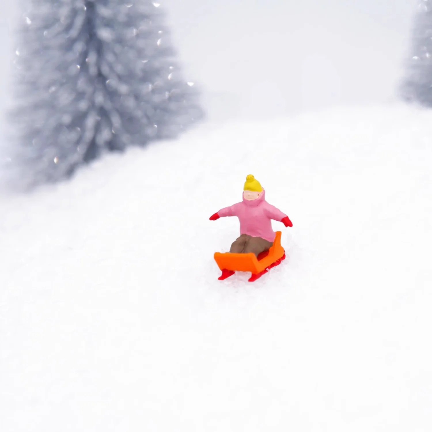 Winter Wonderland Resin Miniature Diorama Set 6 Winter Wonderland Resin Miniature Diorama Set - Image 6