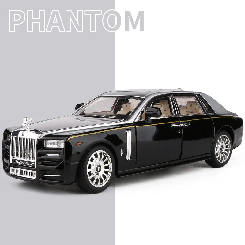 Rolls Royce Phantom 1:22 Scale Diecast Model 9 Rolls Royce Phantom 1:22 Scale Diecast Model - Image 9