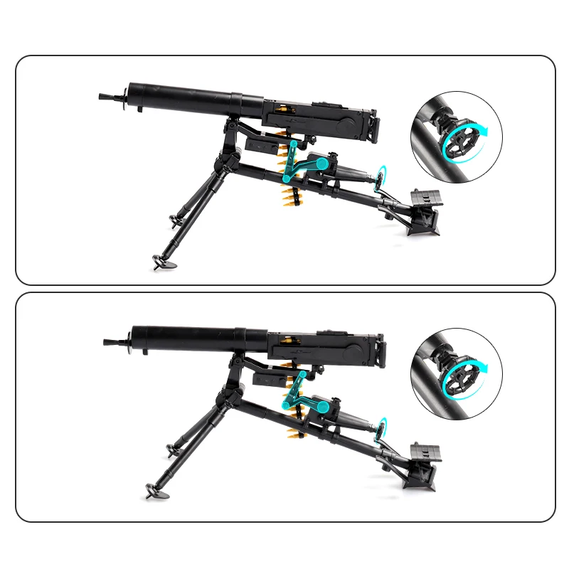 1/6 Scale WWII MG08 Maxim Heavy Machine Gun Model 2 1/6 Scale WWII MG08 Maxim Heavy Machine Gun Model - Image 2