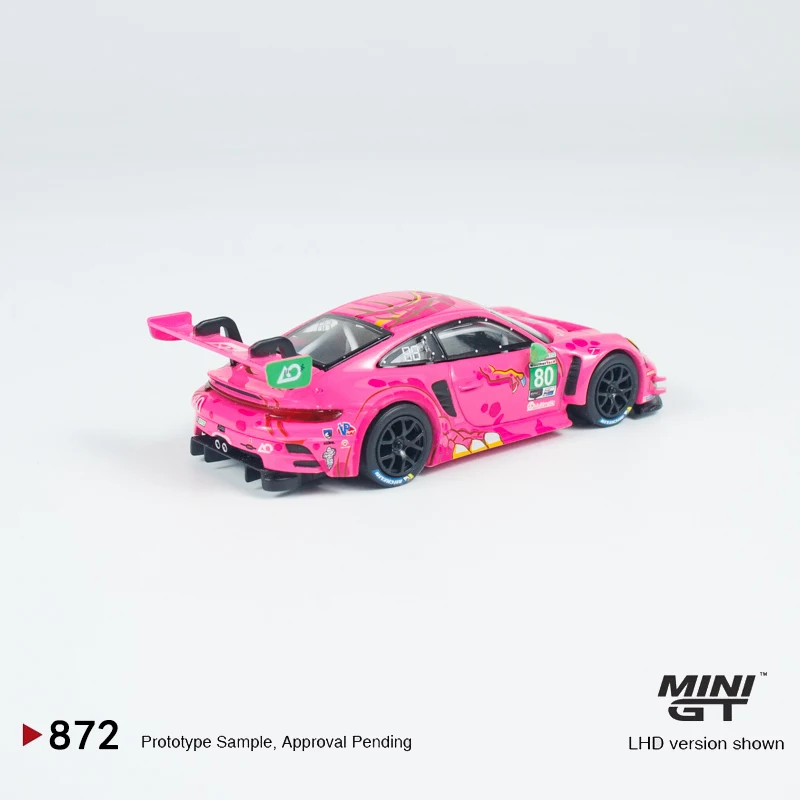 Diecast Porsche 911 GT3 R #80 1:64 Model 5 Diecast Porsche 911 GT3 R #80 1:64 Model - Image 5