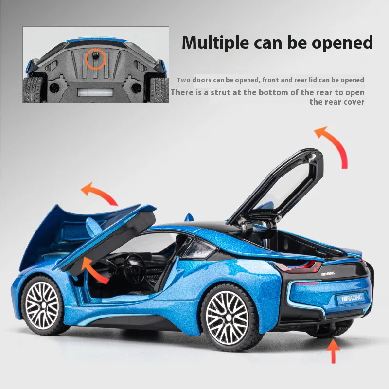 1:32 Scale Butterfly Door Sports Car Model 4 1:32 Scale Butterfly Door Sports Car Model - Image 4
