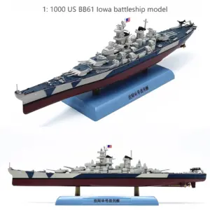 BB61 Iowa Battleship Model 1:1000 Scale Replica