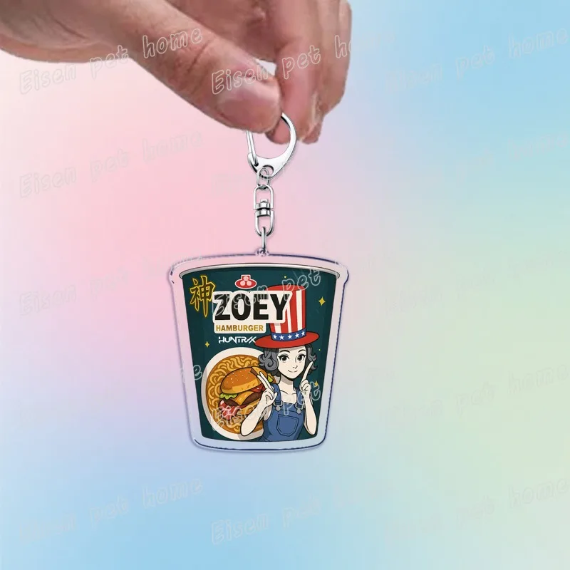 Kpop Demon Hunters Huntrix Keychain Acrylic 14 Kpop Demon Hunters Huntrix Keychain Acrylic - Image 14