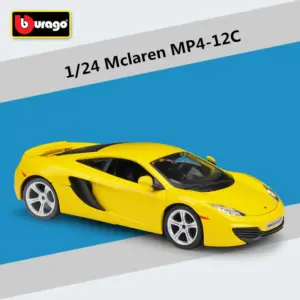 1:24 McLaren MP4-12C Diecast Model Red 7 S18a1143d66c54103b8fb814ce833bab0H