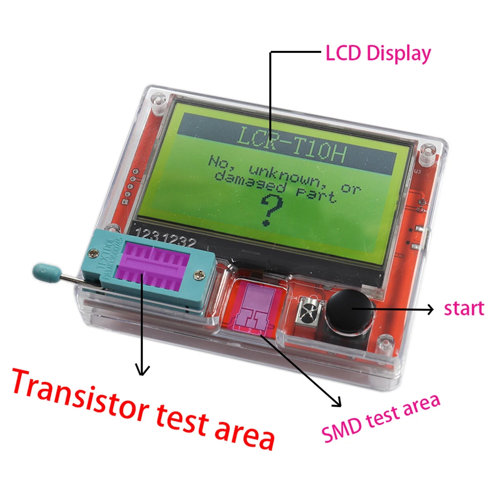 LCR-T10H Multifunctional Digital Multimeter Tester 3 LCR-T10H Multifunctional Digital Multimeter Tester - Image 3
