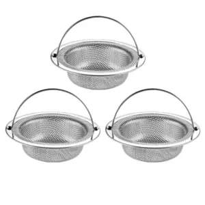 Stainless Steel Sink Strainer Filter Set of 3 15 S191114bb83e34878a1ce925962bb2e38D 2