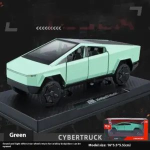 1:32 Scale Cybertruck Die-Cast Model with Lights 17 S194acabd5a4a4810867e7b9e9b55fc37I