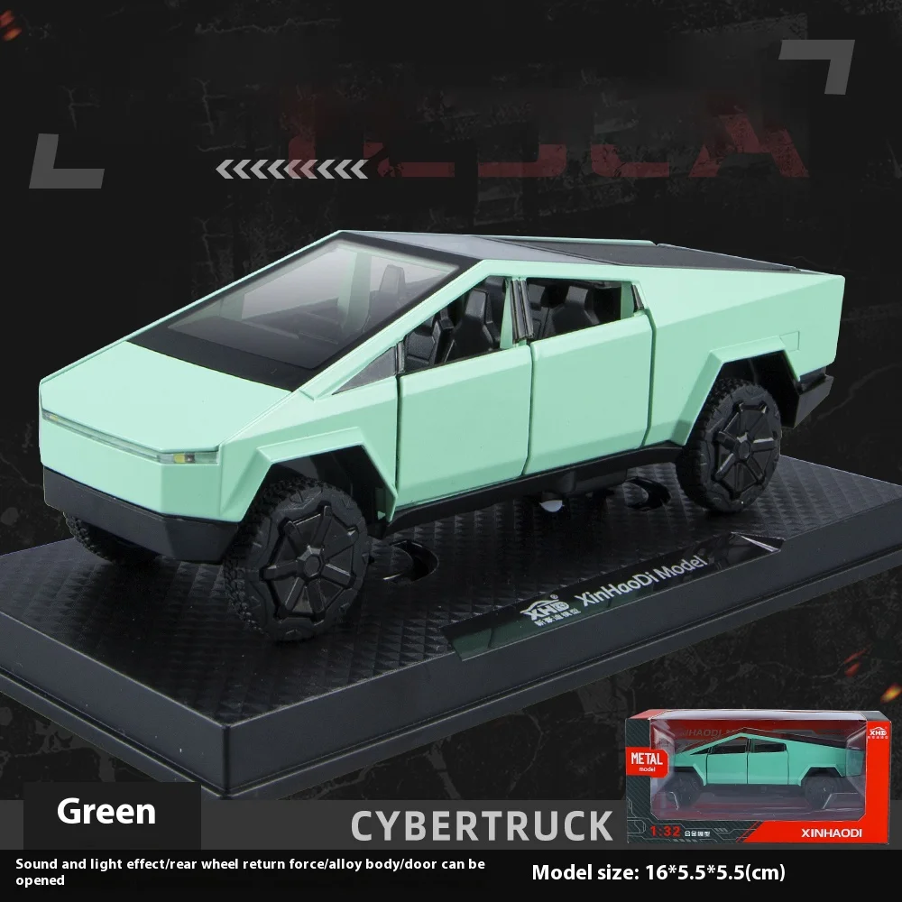 1:32 Scale Cybertruck Die-Cast Model with Lights 8 1:32 Scale Cybertruck Die-Cast Model with Lights - Image 8