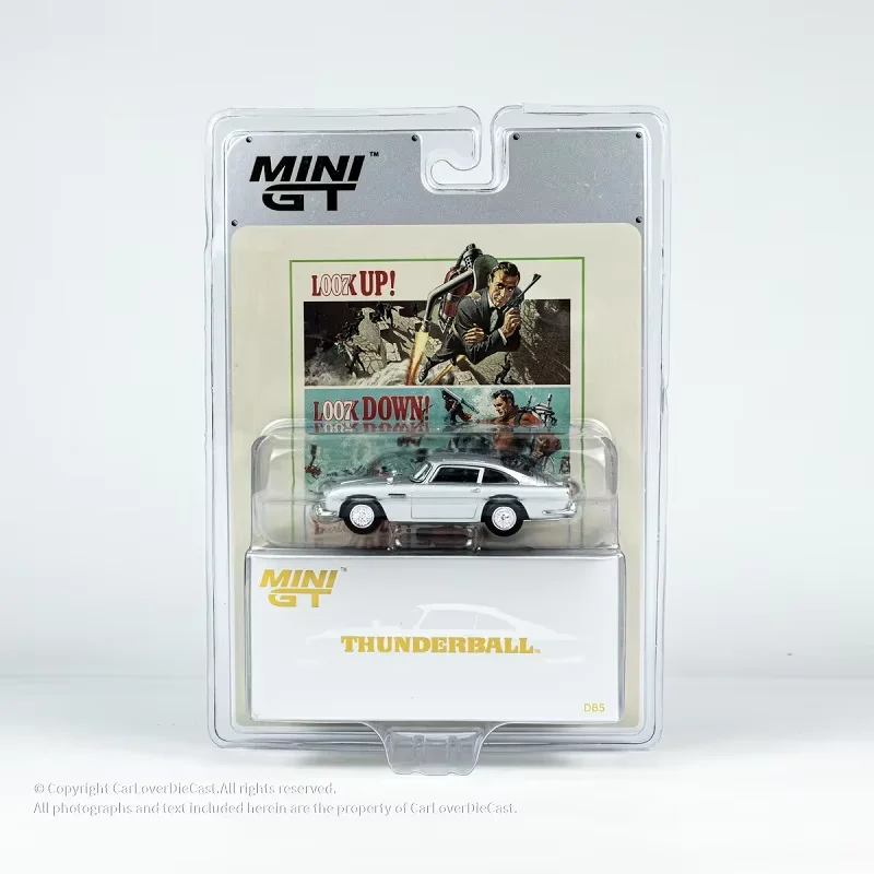 MINI GT 1:64 Aston Martin DB5 007 Model 6 MINI GT 1:64 Aston Martin DB5 007 Model - Image 6