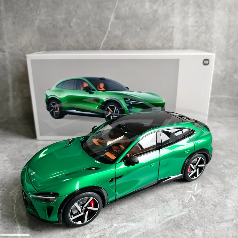 1/18 Diecast Model Car YU7 Metallic Green 6 1/18 Diecast Model Car YU7 Metallic Green - Image 6