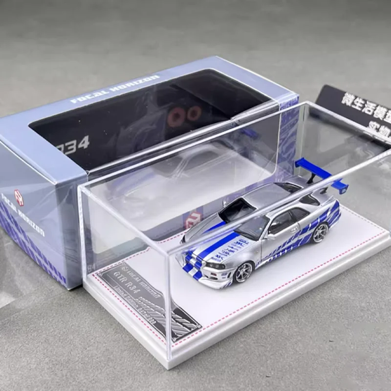 Nissan GT-R R34 FNF 1:64 Diecast Model 5 Nissan GT-R R34 FNF 1:64 Diecast Model - Image 5