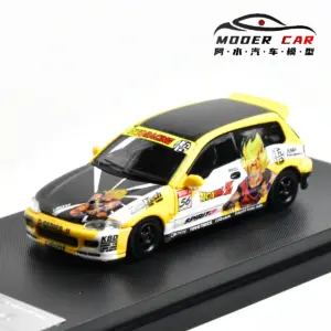 1:64 Honda Civic EG6 Diecast Model Car 4 S1abd1cb39a74495a94ff9d9627073e6co