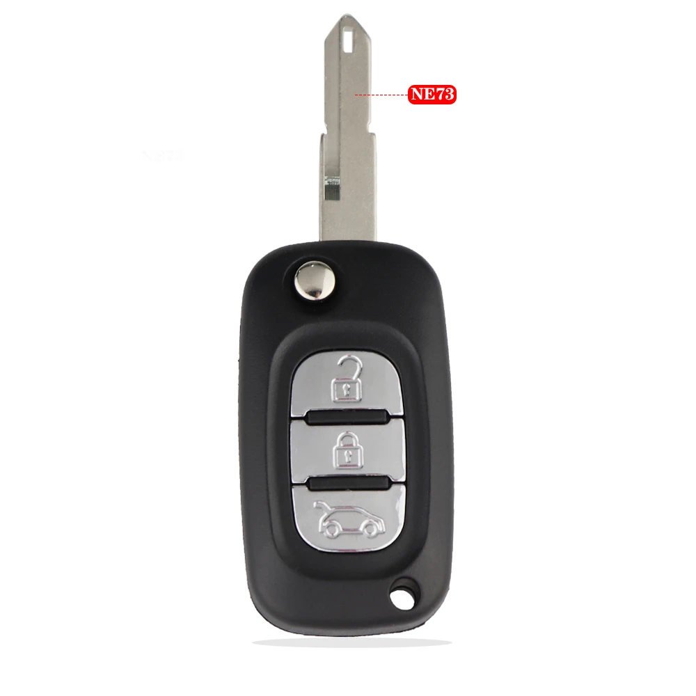 Renault Flip Remote Key Shell Case 2006-2016 10 Renault Flip Remote Key Shell Case 2006-2016 - Image 10