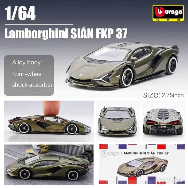 Bburago 1:64 Diecast Ferrari and Cadillac Models 2 Bburago 1:64 Diecast Ferrari and Cadillac Models - Image 2