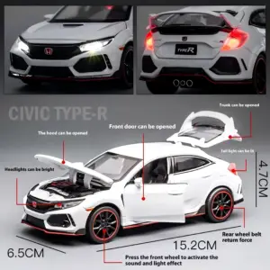 1/32 TYPE-R Alloy Car Model Diecast Toy 11 S1ba4f71c11444ac2bf9f6b546d6ec25aW 1