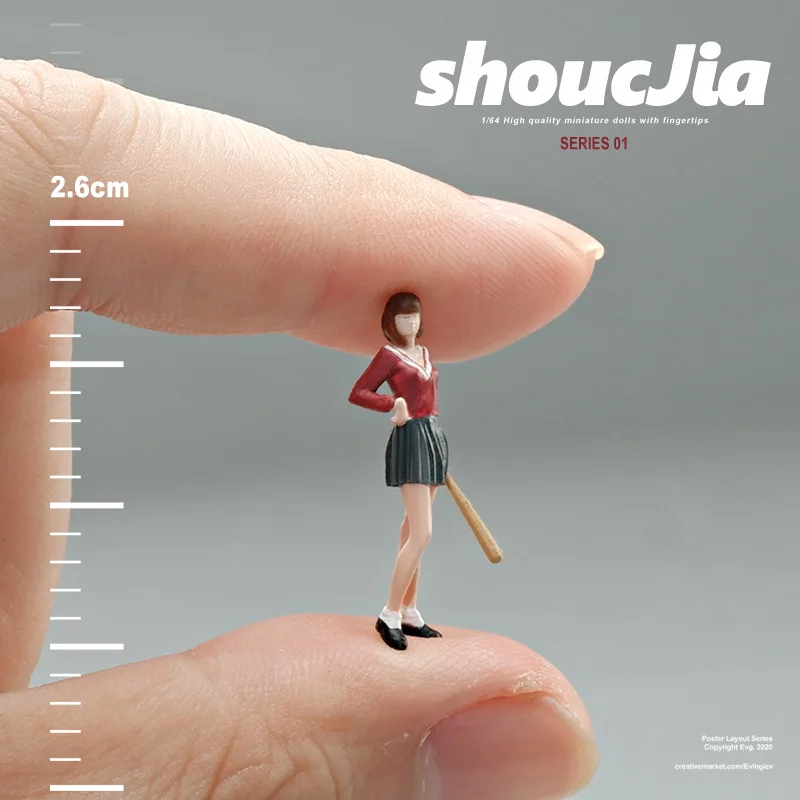 1:64 Scale Hand-Painted Resin Miniature Figures 17 1:64 Scale Hand-Painted Resin Miniature Figures - Image 17