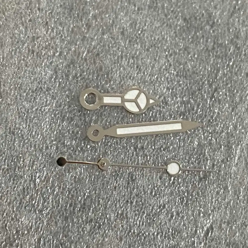 Silver Watch Hand Set for Miyota 2115 Movement 4 Silver Watch Hand Set for Miyota 2115 Movement - Image 4