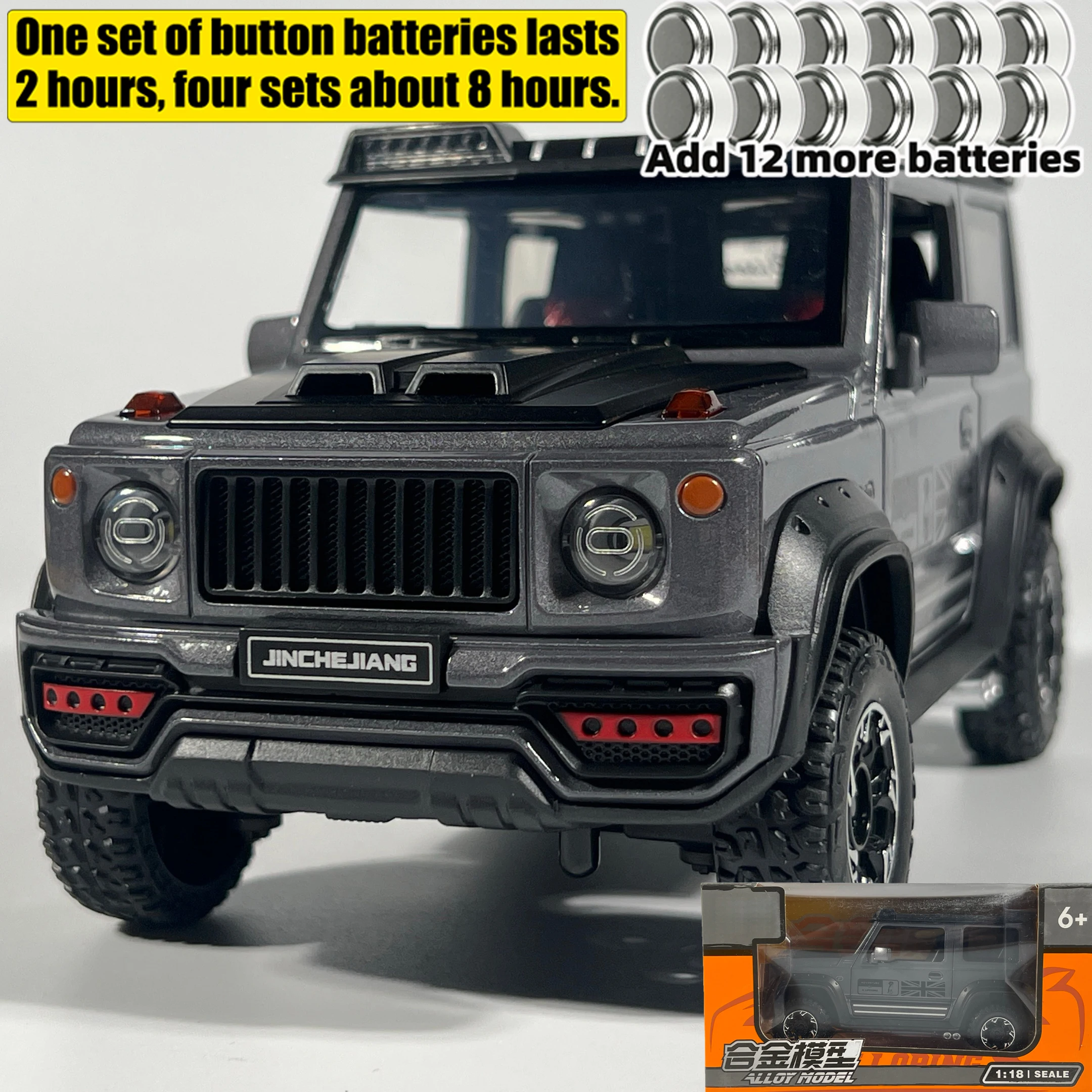 1:18 Suzuki Jimny Alloy Diecast Model Car 13 1:18 Suzuki Jimny Alloy Diecast Model Car - Image 13