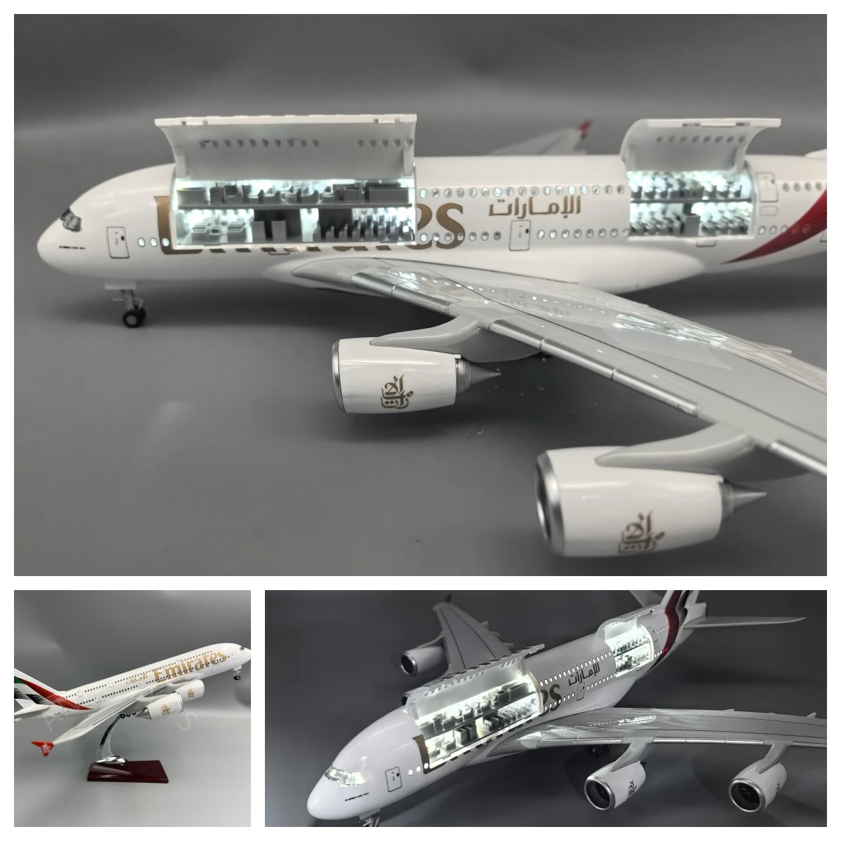 Emirates A380 Model 1/160 Scale Replica 3 Emirates A380 Model 1/160 Scale Replica - Image 3