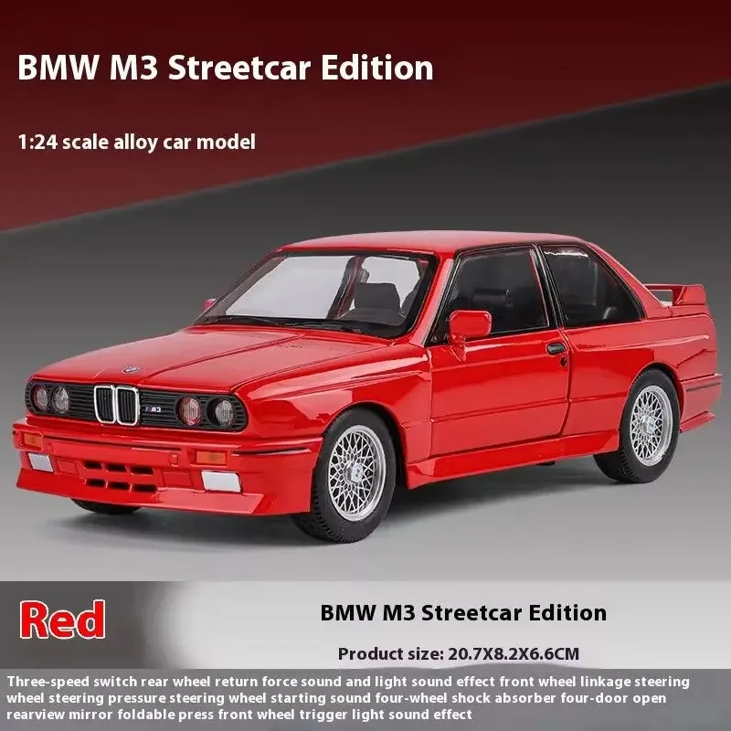 1988 BMW M3 E30 1:24 Scale Diecast Model 11 1988 BMW M3 E30 1:24 Scale Diecast Model - Image 11