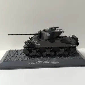 Diecast IXO 1/43 M4A3 76mm Tank Model 7 S1c8ce18ba2c440f78c3035224cb80617o