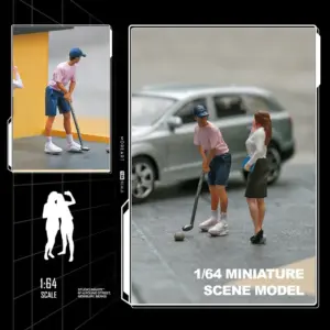 1/64 Scale Golf Scene Miniature Figure Set 9 S1c99618ddf8a4072ab8db404d03d01ceQ