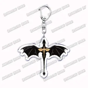 Black Dragon Keychain Pendant with Lobster Clasp 63 S1d2ed311784a4636a795663433d412c5v