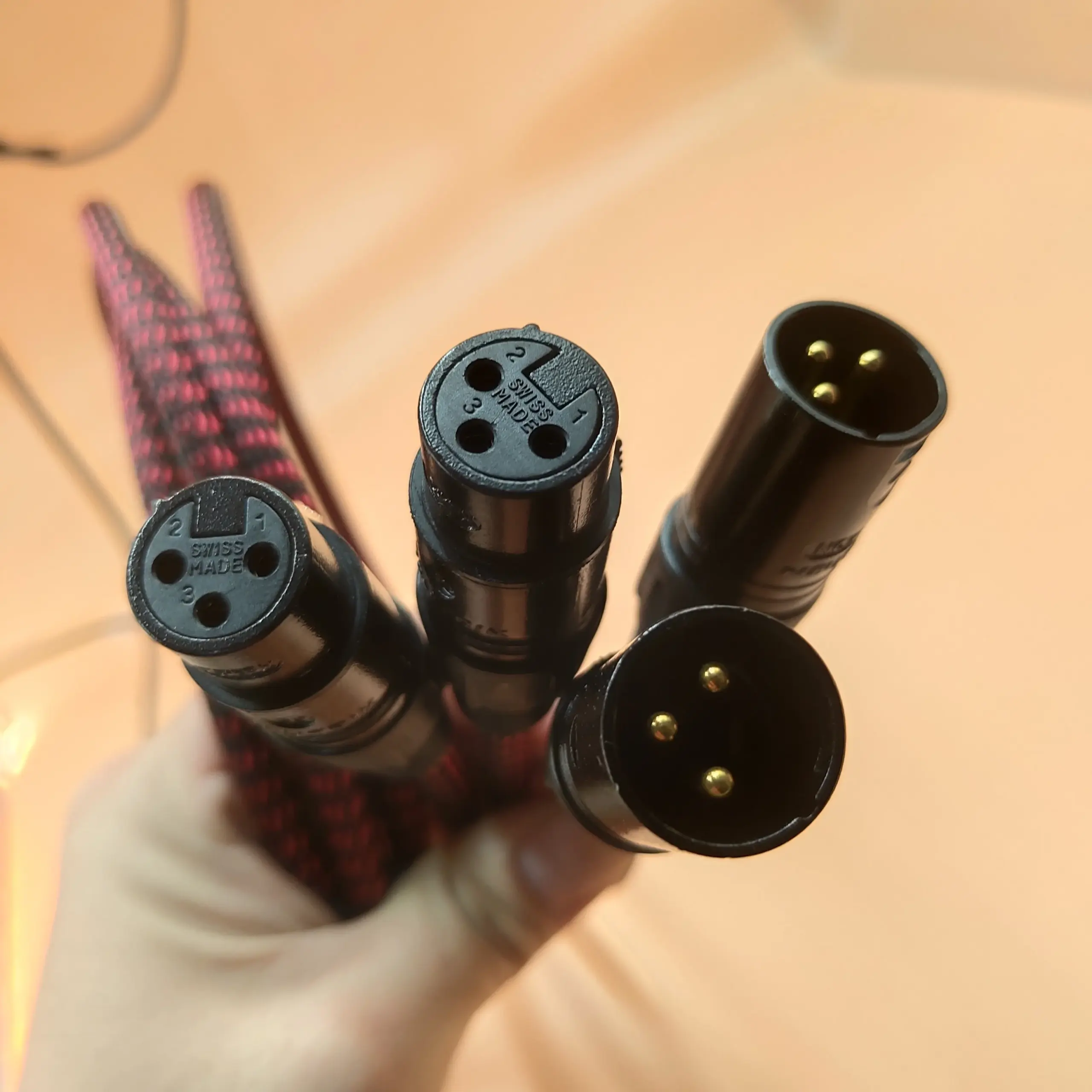 NEUTRIK XLR Audio Cable 3-Pin Male-Female 6N OFC 2 NEUTRIK XLR Audio Cable 3-Pin Male-Female 6N OFC - Image 2