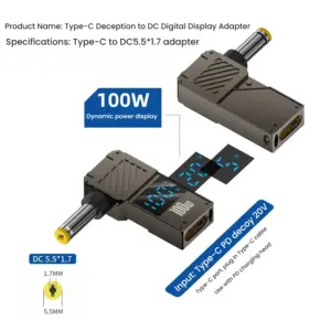 PD 100W Laptop Charger for Lenovo HP Dell 42 S1e638421dbd446ffa522a8d398c5ab90l