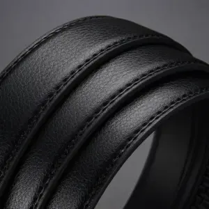 Men's Adjustable Click Belt in Black or Brown 12 S1e8a6f69c6764fada1ab974e6ad0cebec