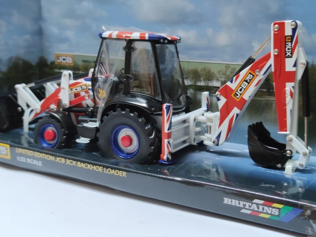 Diecast 1:32 Scale JCB 3CX Loader Model 3 Diecast 1:32 Scale JCB 3CX Loader Model - Image 3
