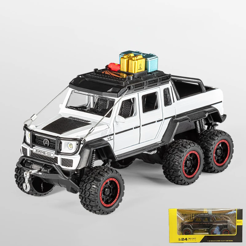 1:24 Benz G63 6x6 Adventure Model Car 7 1:24 Benz G63 6x6 Adventure Model Car - Image 7