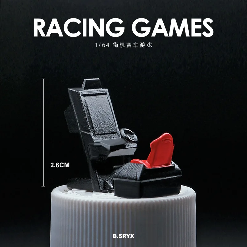 Racing Arcade Game Diorama 1/64 Scale Model 10 Racing Arcade Game Diorama 1/64 Scale Model - Image 10