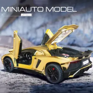 Lamborghini Aventador LP750-4 Gold Model 1:32