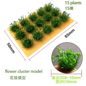 Miniature Grass Cluster Model HDD-560 Set 25 S20061f4718be4f78b964b4f07e9cc6b4K