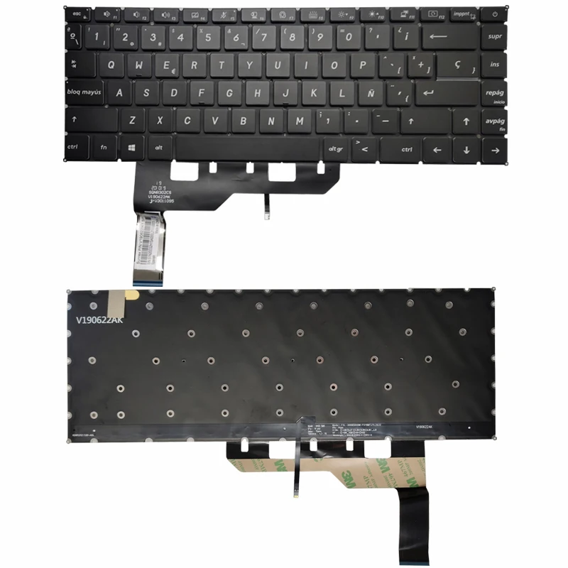MSI Laptop Keyboard A10M A10RAS A10RBS MS-1551 SP 3 MSI Laptop Keyboard A10M A10RAS A10RBS MS-1551 SP - Image 3