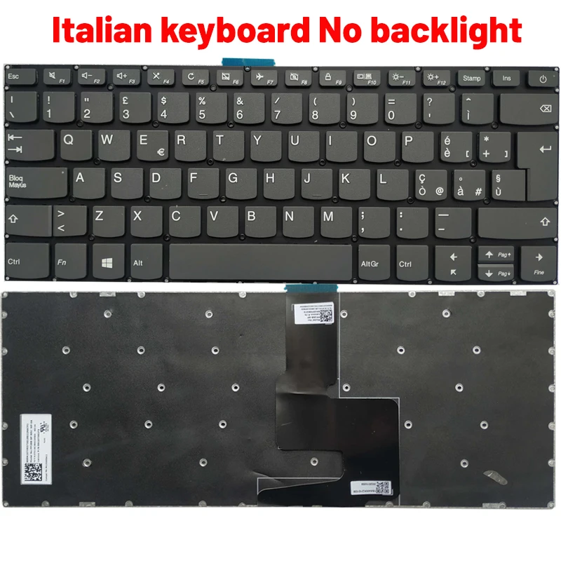 Lenovo Compatible Black Laptop Keyboard 5 Lenovo Compatible Black Laptop Keyboard - Image 5