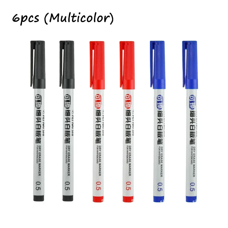Erasable Whiteboard Marker Pens Set of 5 8 Erasable Whiteboard Marker Pens Set of 5 - Image 8