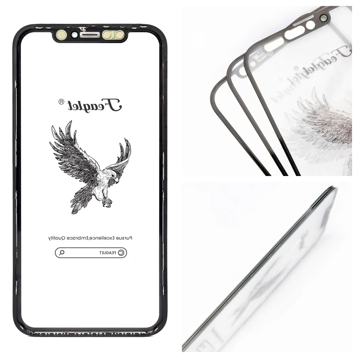 Feaglet 5-Piece Glass Replacement for iPhone 3 Feaglet 5-Piece Glass Replacement for iPhone - Image 3