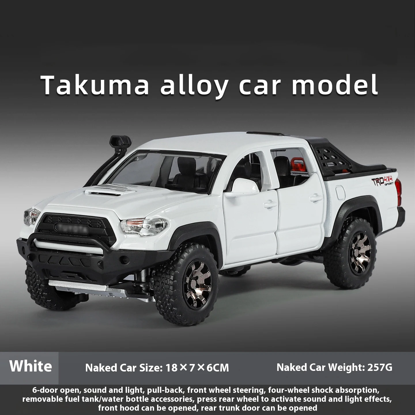 1:32 Scale Toyota Tacoma Model Truck 9 1:32 Scale Toyota Tacoma Model Truck - Image 9
