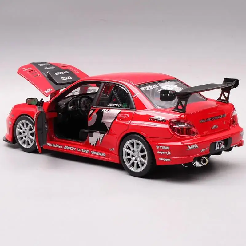 WELLY 1:24 Subaru Impreza Diecast Model 5 WELLY 1:24 Subaru Impreza Diecast Model - Image 5