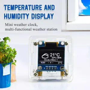 ESP8266 MINI Weather Clock DIY Assembly Kit 7 S21a5d171dddf4837a4e9788fc325e370t