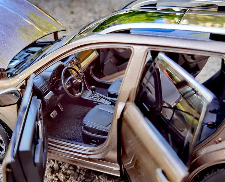 1/18 Scale Diecast Forester Model Brown Gold 5 1/18 Scale Diecast Forester Model Brown Gold - Image 5