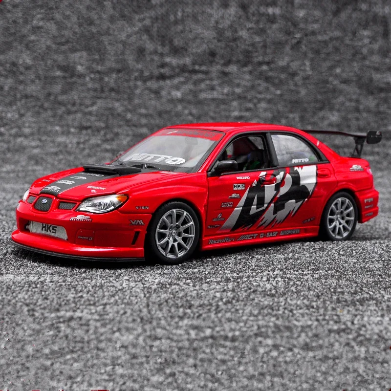 Welly 1:24 Subaru Impreza Diecast Model Car 3 Welly 1:24 Subaru Impreza Diecast Model Car - Image 3