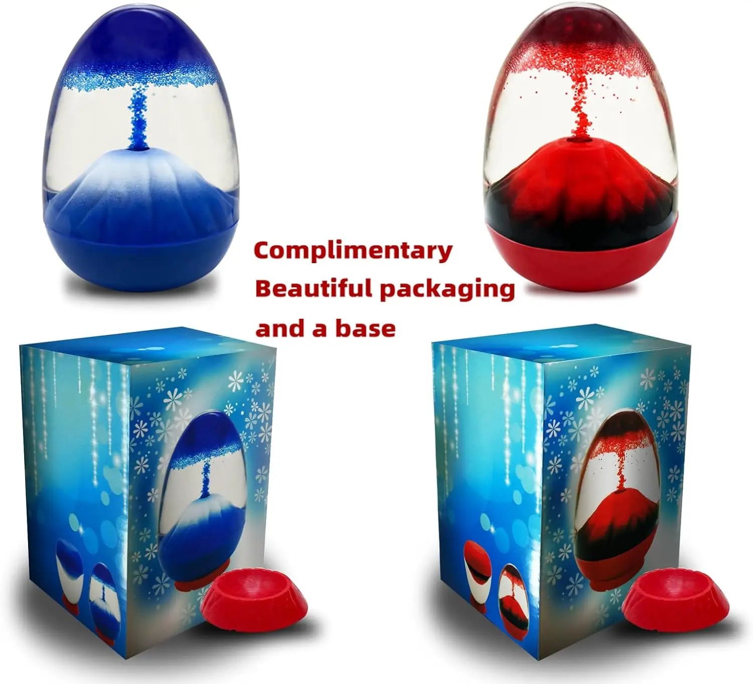 Volcano Motion Bubble Machine Egg-Shaped Decor 5 Volcano Motion Bubble Machine Egg-Shaped Decor - Image 5