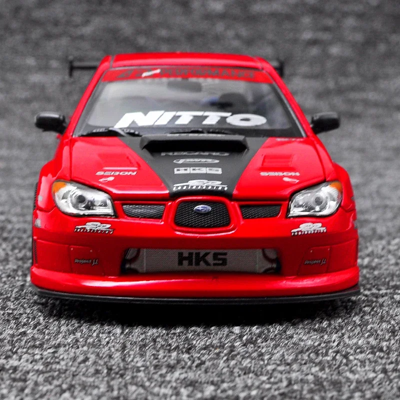 Welly 1:24 Subaru Impreza Diecast Model Car 4 Welly 1:24 Subaru Impreza Diecast Model Car - Image 4