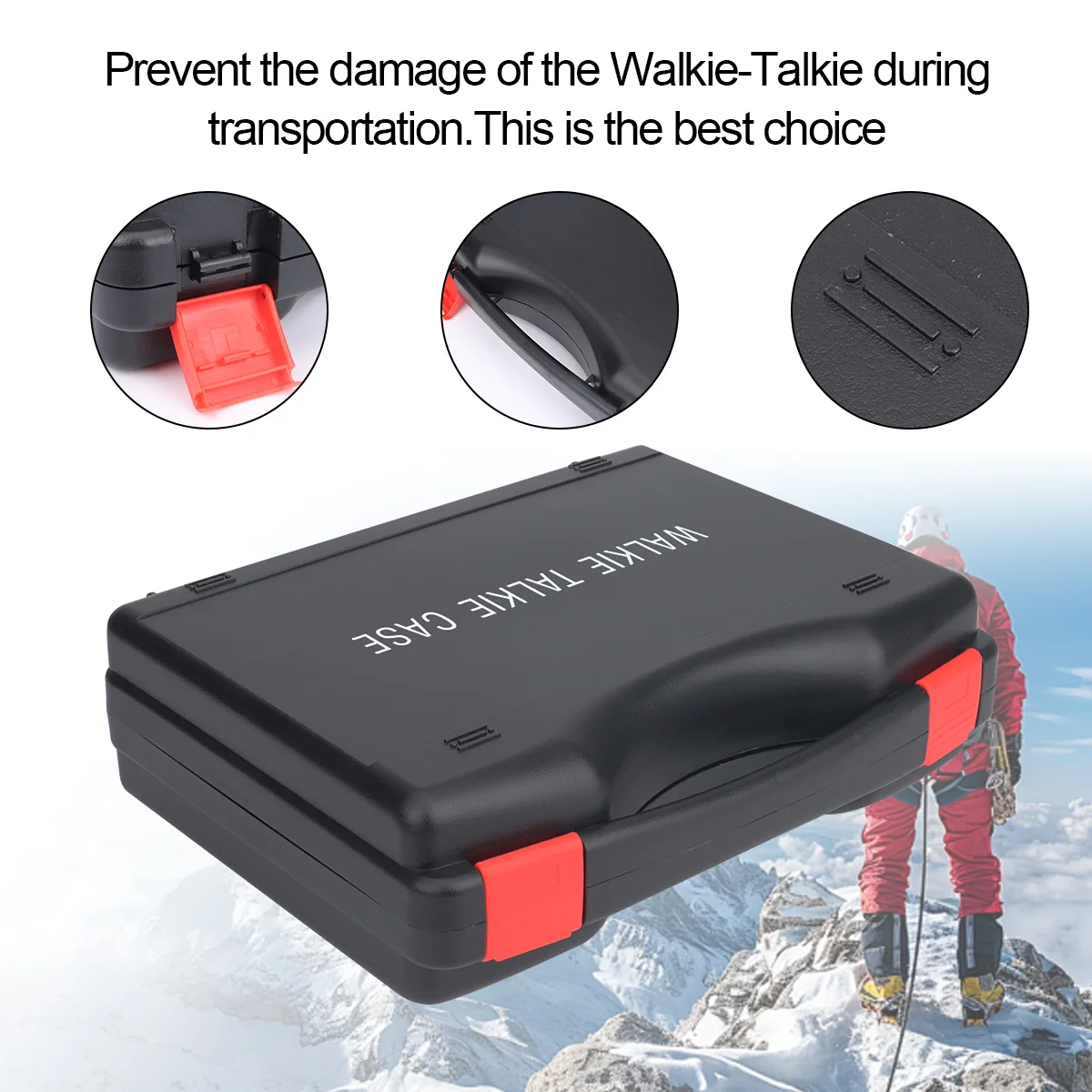 UV-32 DM-32 Walkie Talkie Carrying Case 4 UV-32 DM-32 Walkie Talkie Carrying Case - Image 4