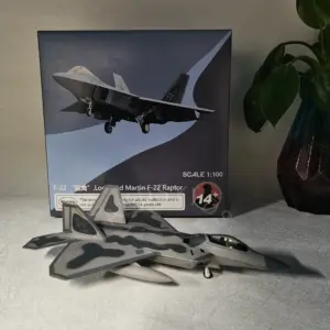 F22 Raptor Fighter Diecast Model 1/100 Scale 11 S22ebca0dfe374146befba4ea66d45459p