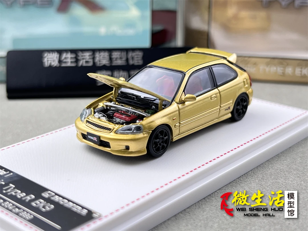 Honda Civic Type-R EK9 1/64 Diecast Model 7 Honda Civic Type-R EK9 1/64 Diecast Model - Image 7